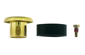Claw male thread coupling with brass seal