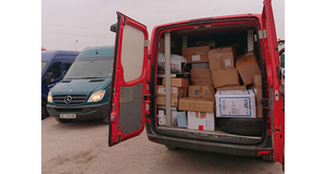 Arrived fully packed in Ukraine.